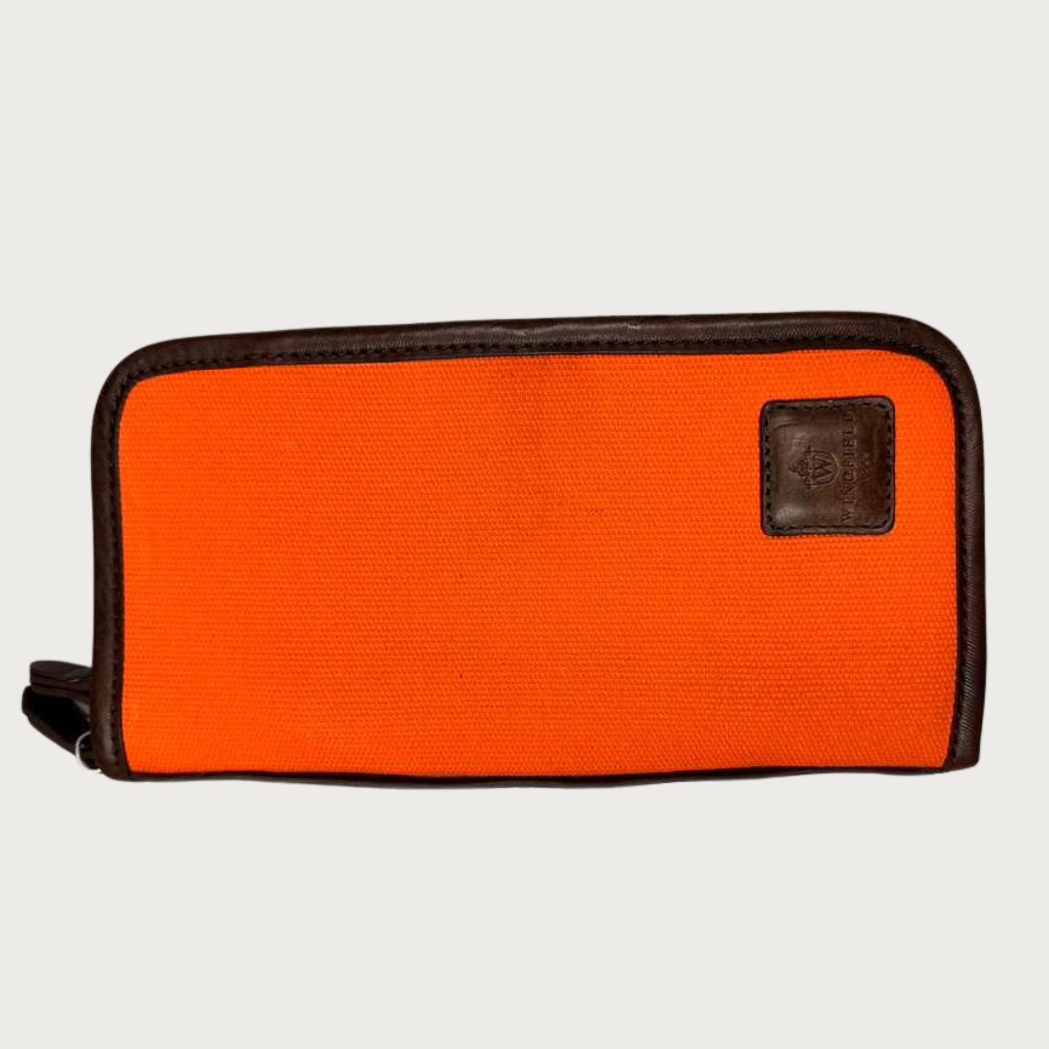 Wingfield Canvas Passport Wallet – Handcrafted Leather by OAK & ELK