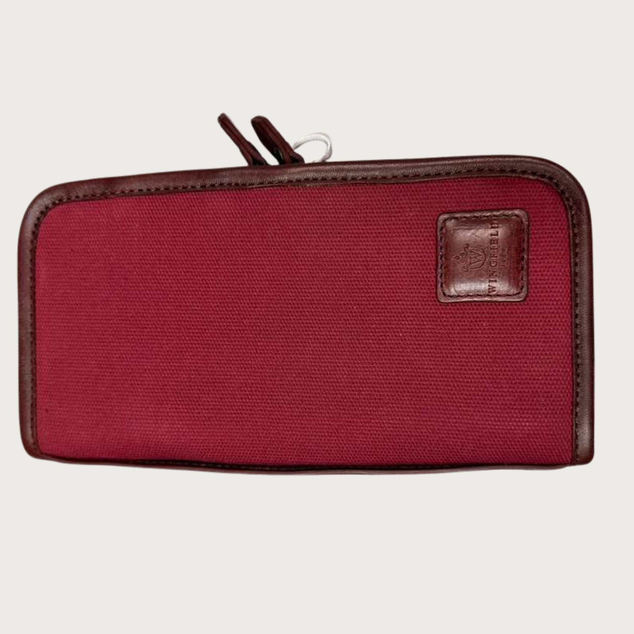 Wingfield Canvas Passport Wallet – Handcrafted Leather by OAK & ELK