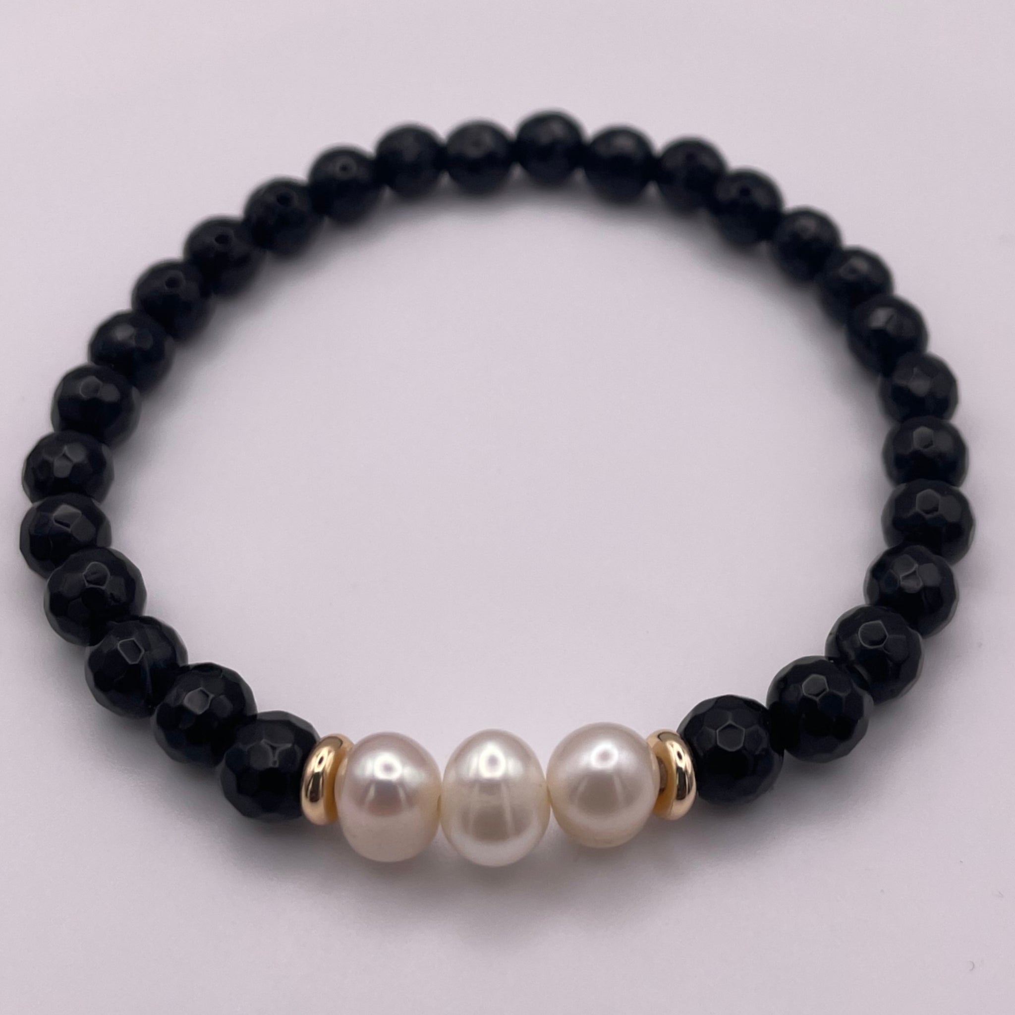 Onyx Pearl Bracelet - OAK & ELK