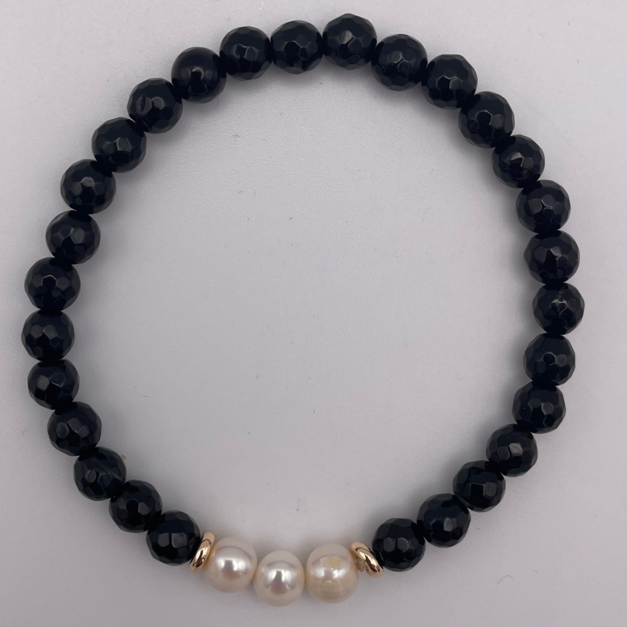 Onyx Pearl Bracelet - OAK & ELK