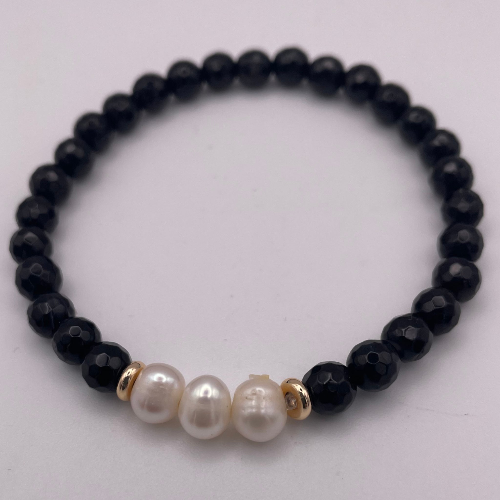 Onyx Pearl Bracelet - OAK & ELK
