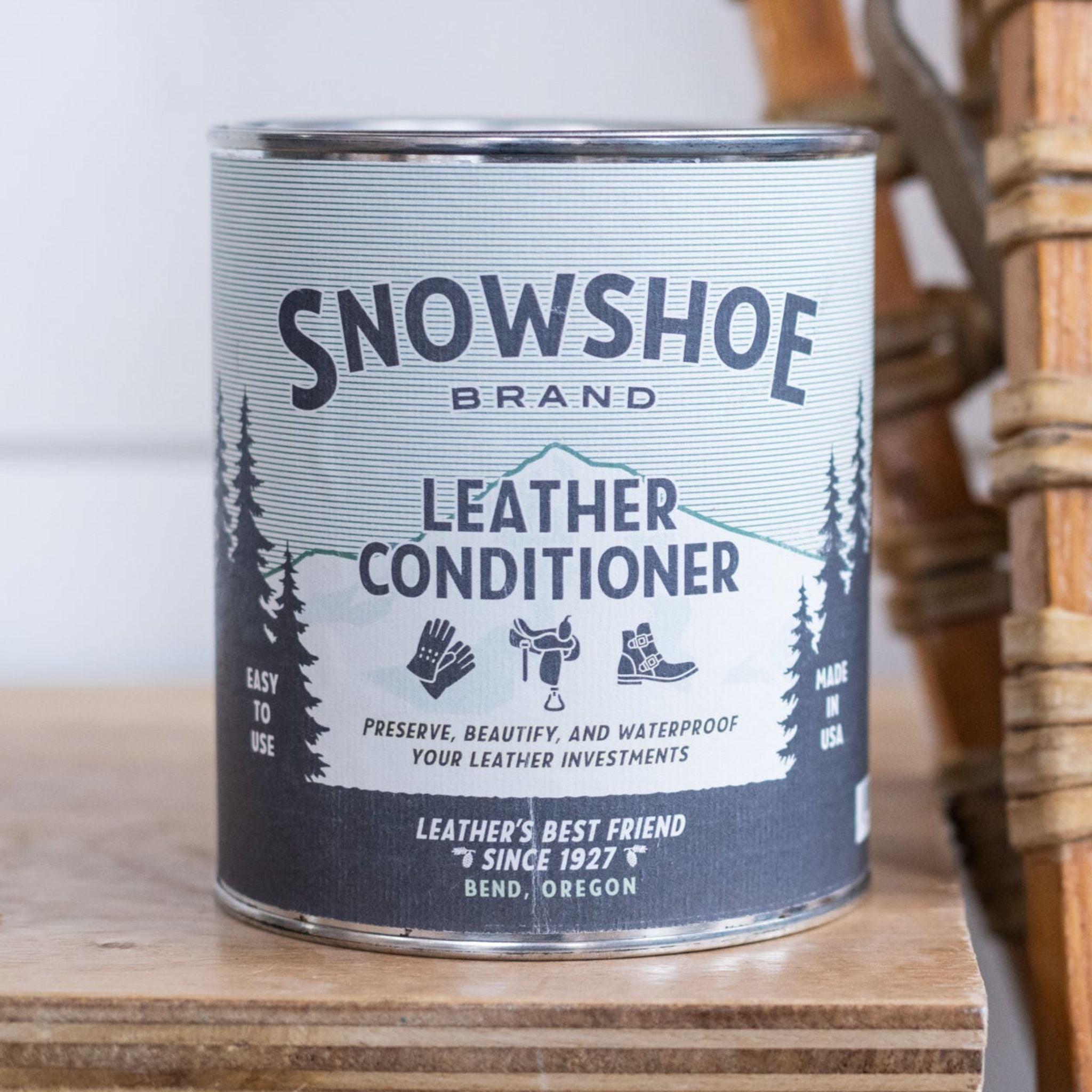 Snowshoe Leather Conditioner - Gallon – Handcrafted Leather by OAK & ELK