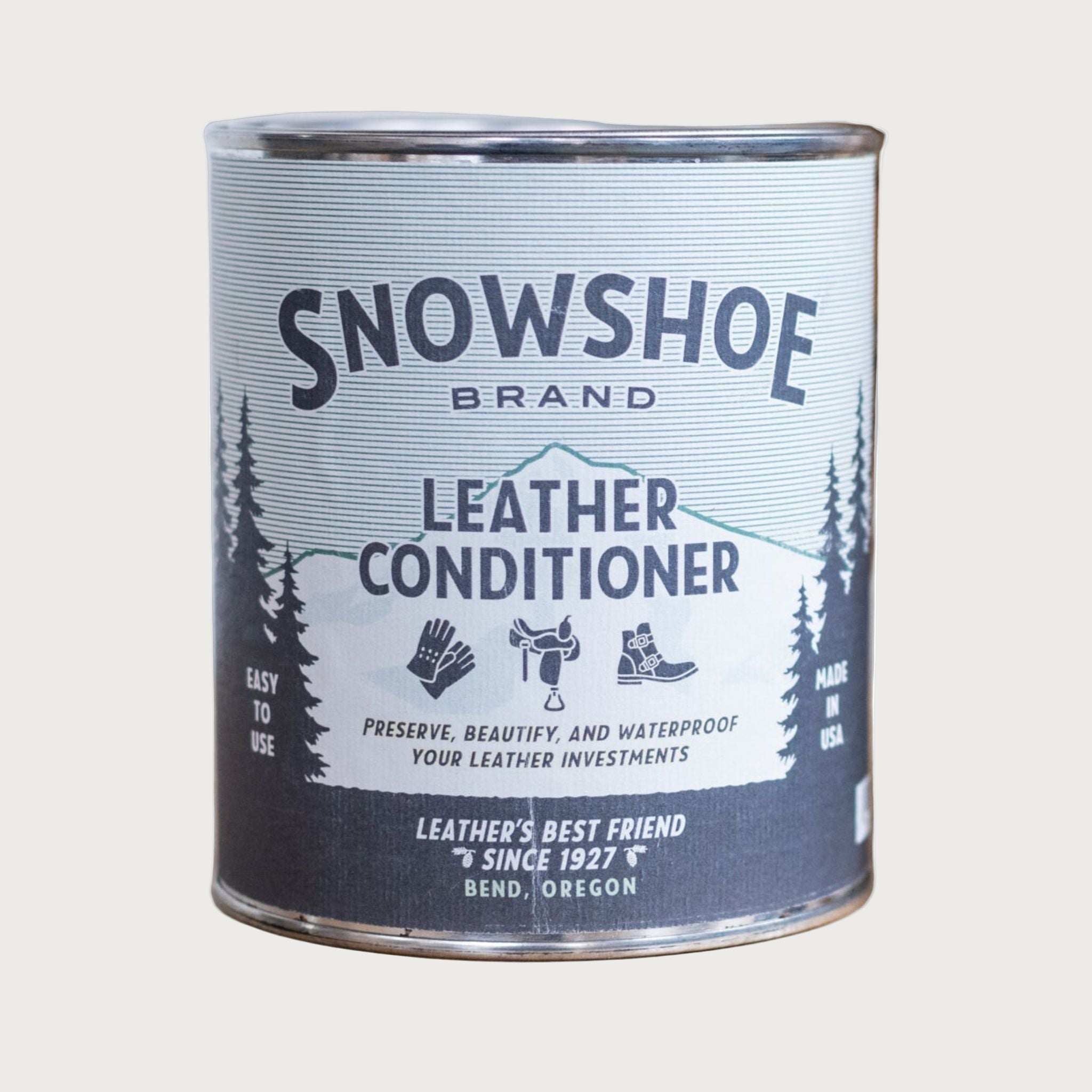 Snowshoe Leather Conditioner - Gallon – Handcrafted Leather by OAK & ELK