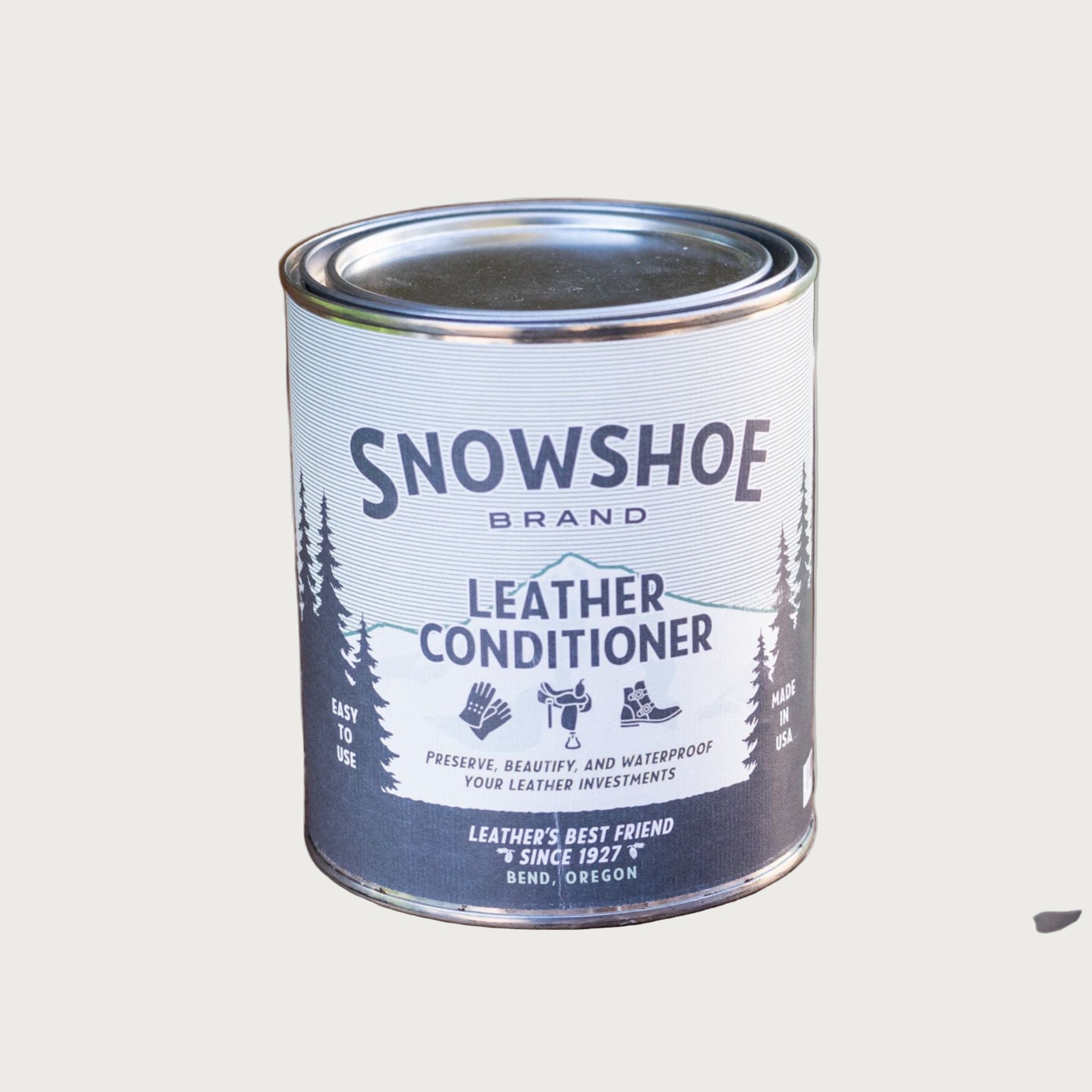 Snowshoe Leather Conditioner - Quart – Handcrafted Leather by OAK & ELK