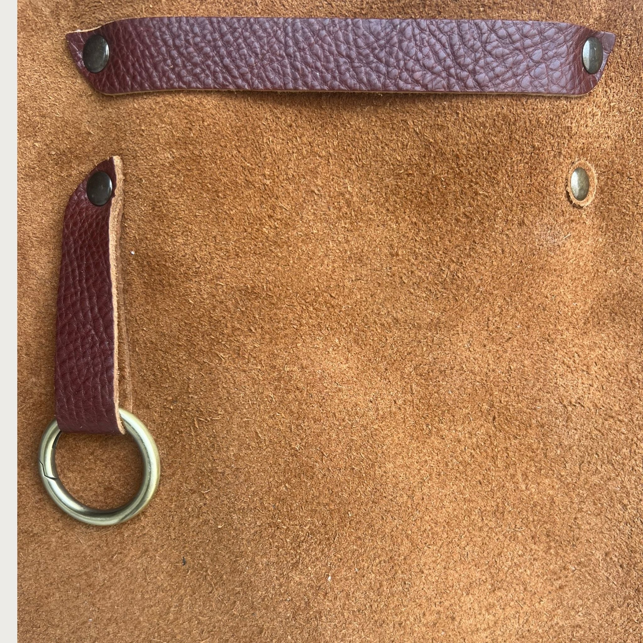 Full grain leather tote bag – Classic design by OAK & ELK, unlined, spacious, handmade and perfect for everyday use