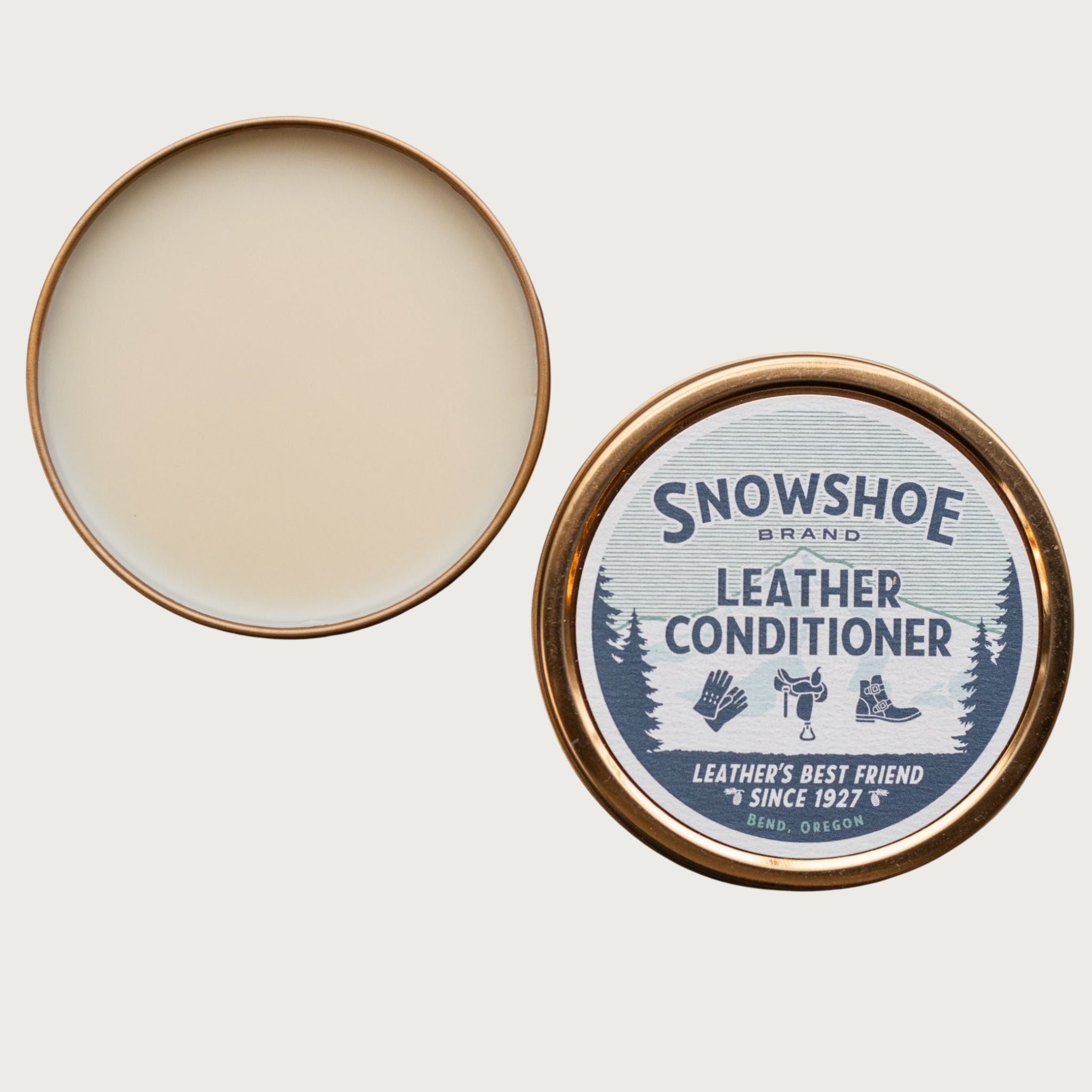 Snowshoe Leather Conditioner - 4oz Tin – Handcrafted Leather by OAK & ELK