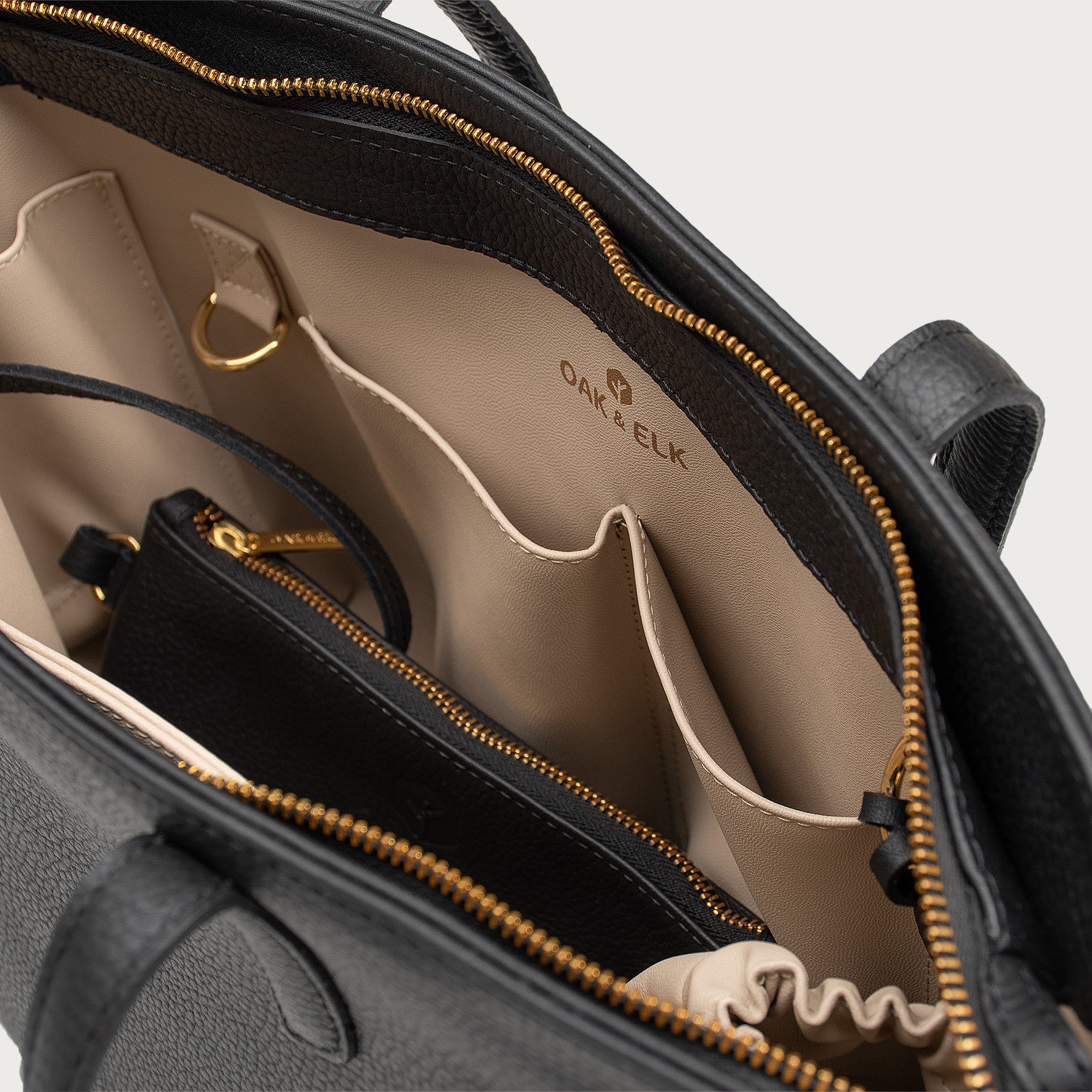 Tote Organizer - Vegan Leather - OAK & ELK