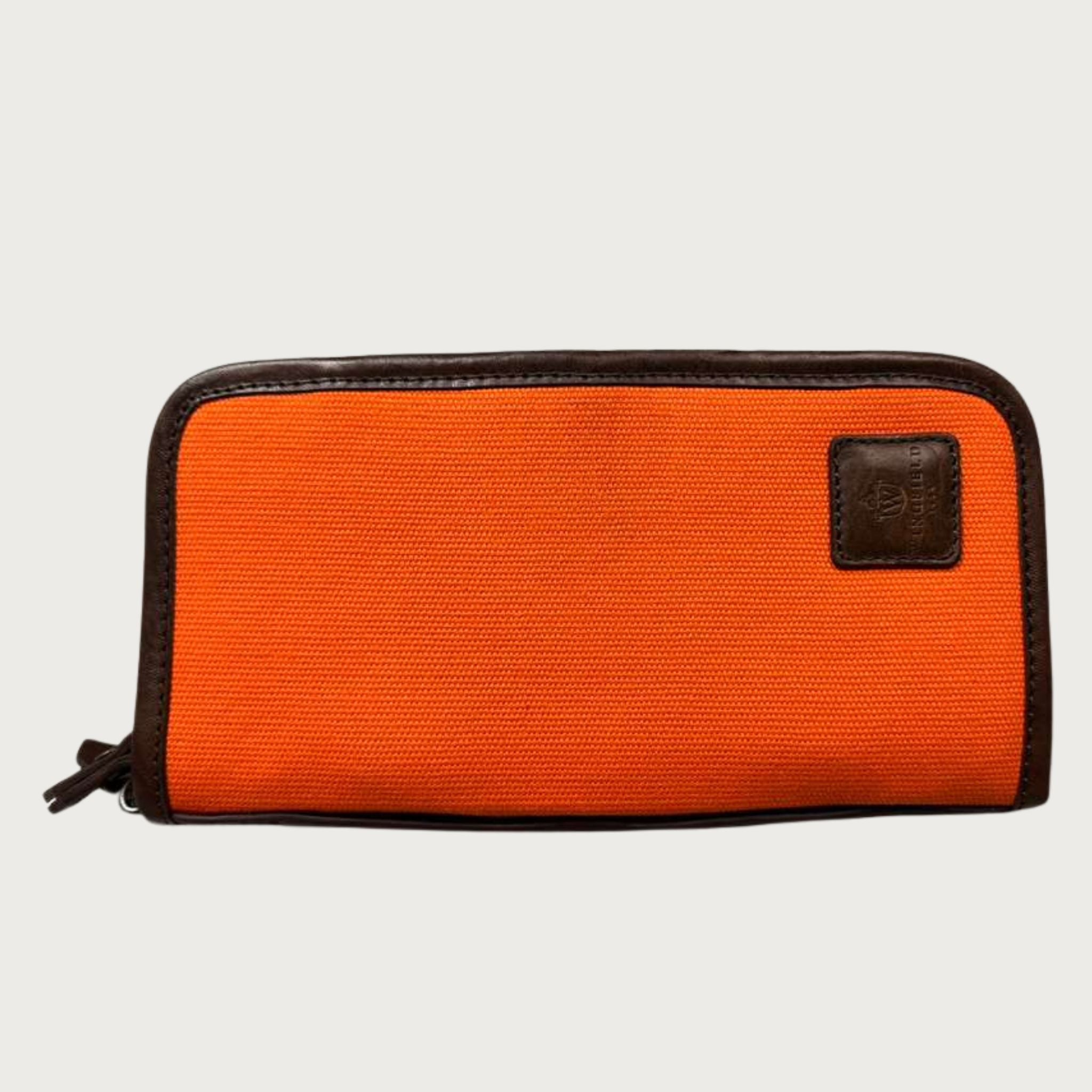 Wingfield Canvas Passport Wallet – Handcrafted Leather by OAK & ELK