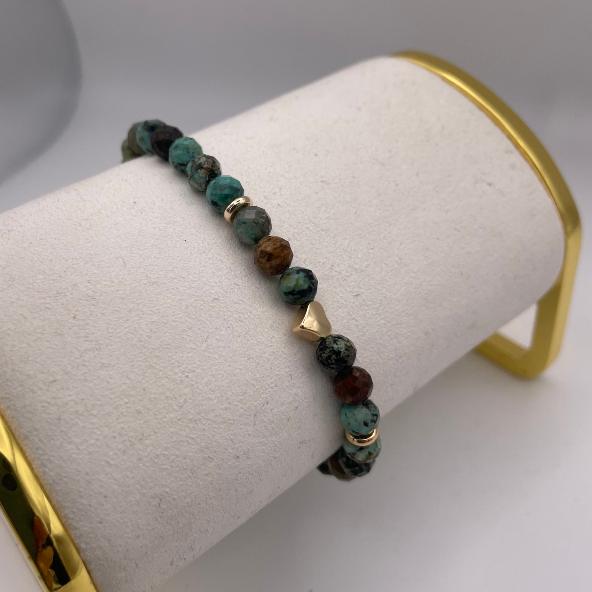 Turquoise Heart Bracelet - OAK & ELK