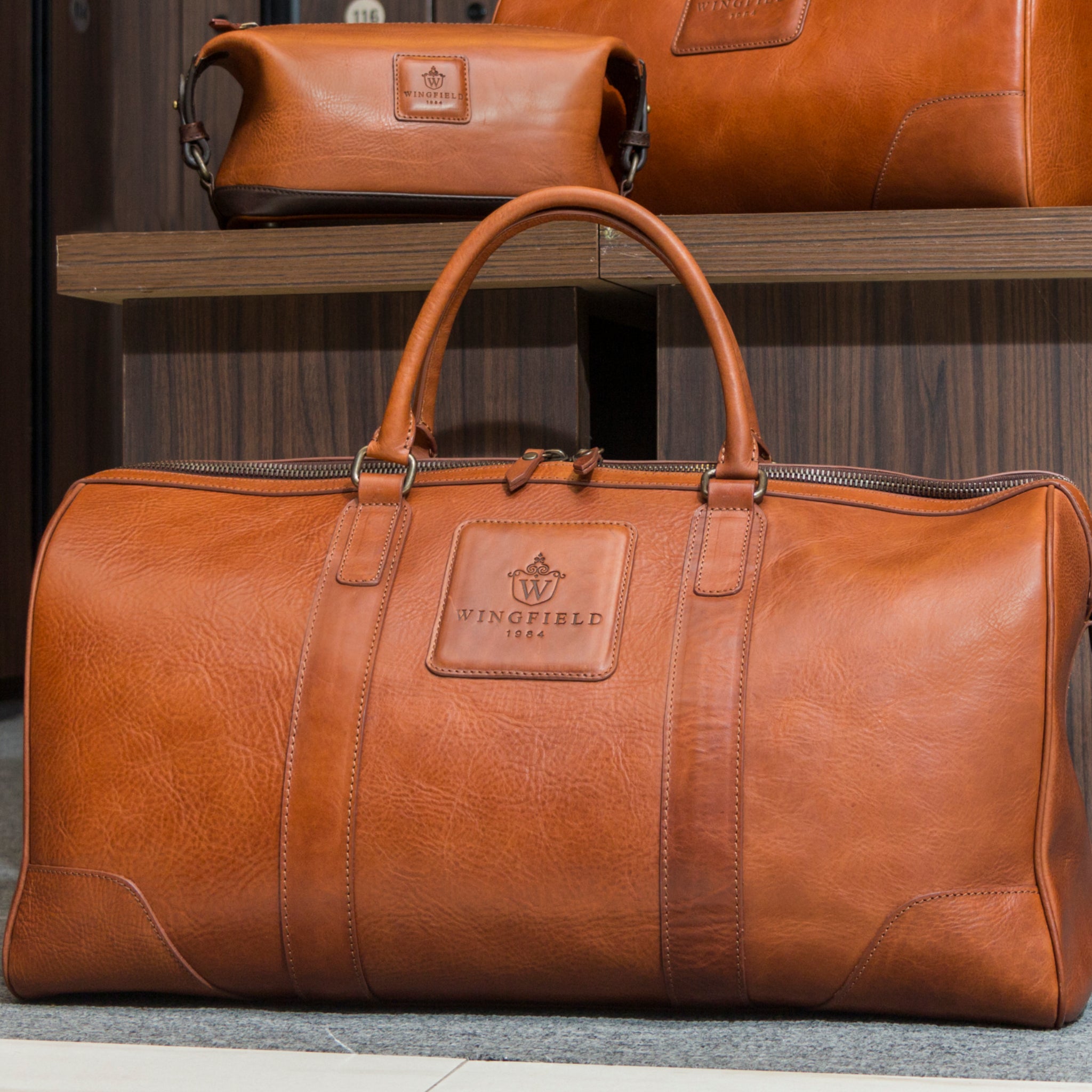 Leather Duffel Bag – Wingfield Large by OAK & ELK