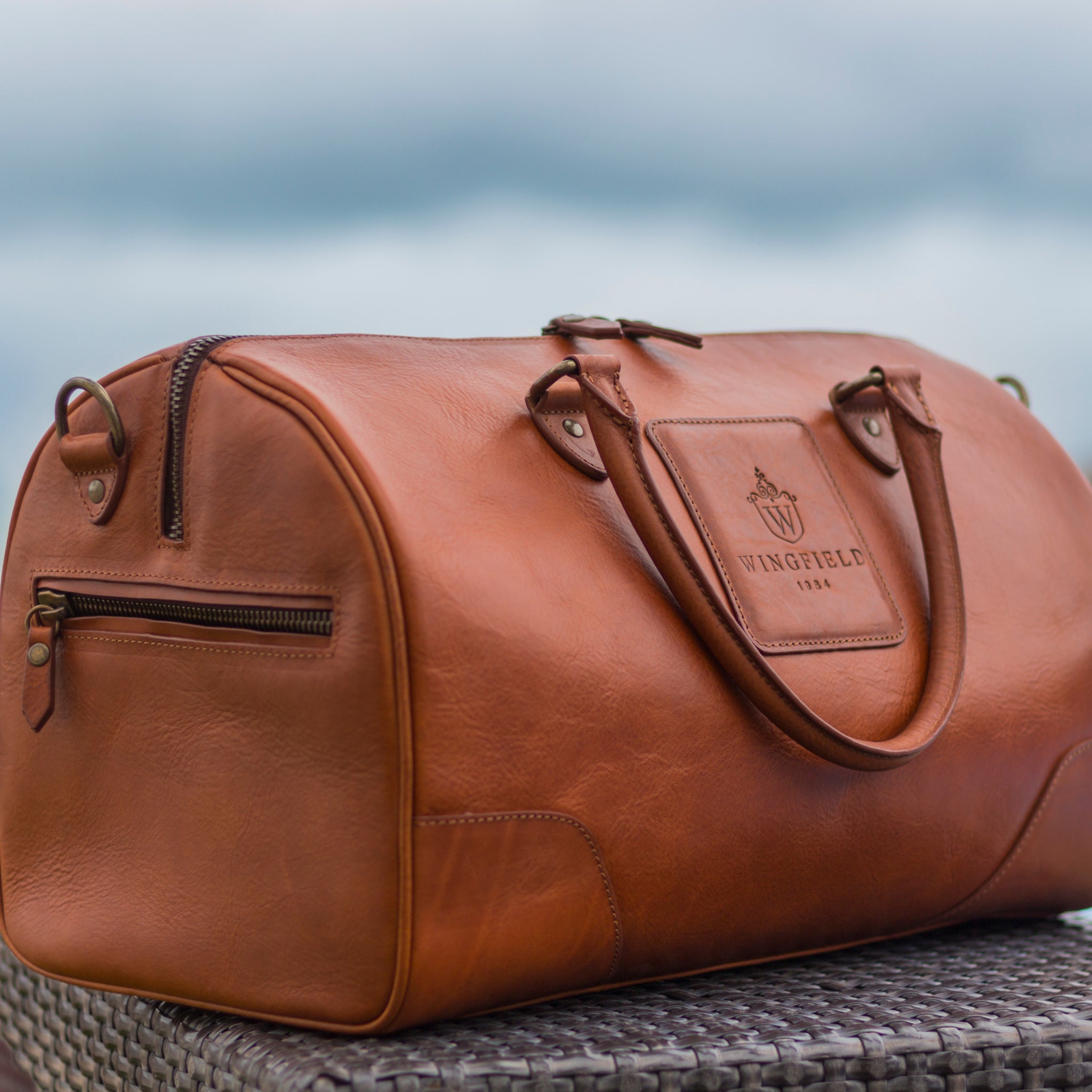 Leather Duffel Bag – Wingfield Small by OAK & ELK