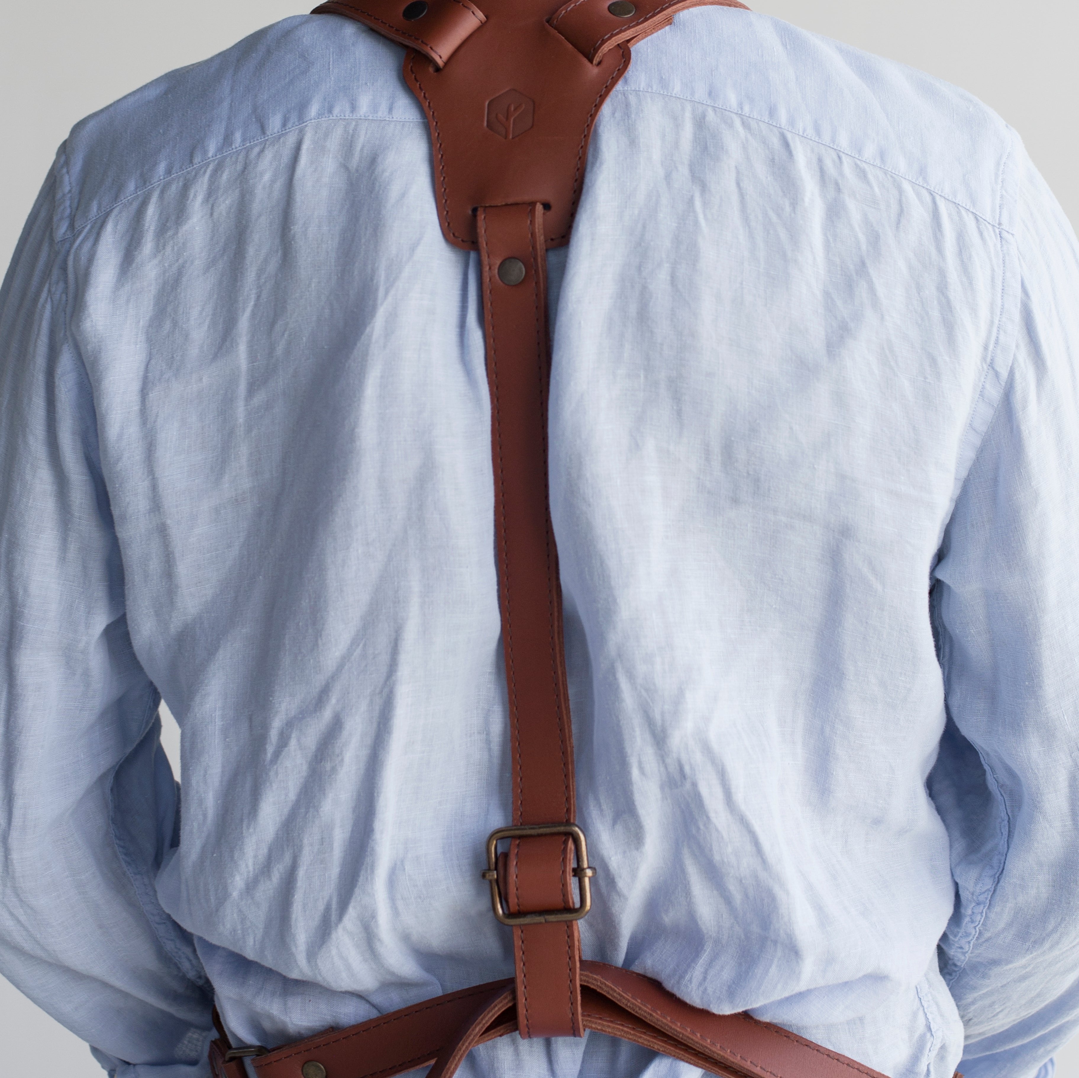 Max Leather Apron - OAK & ELK