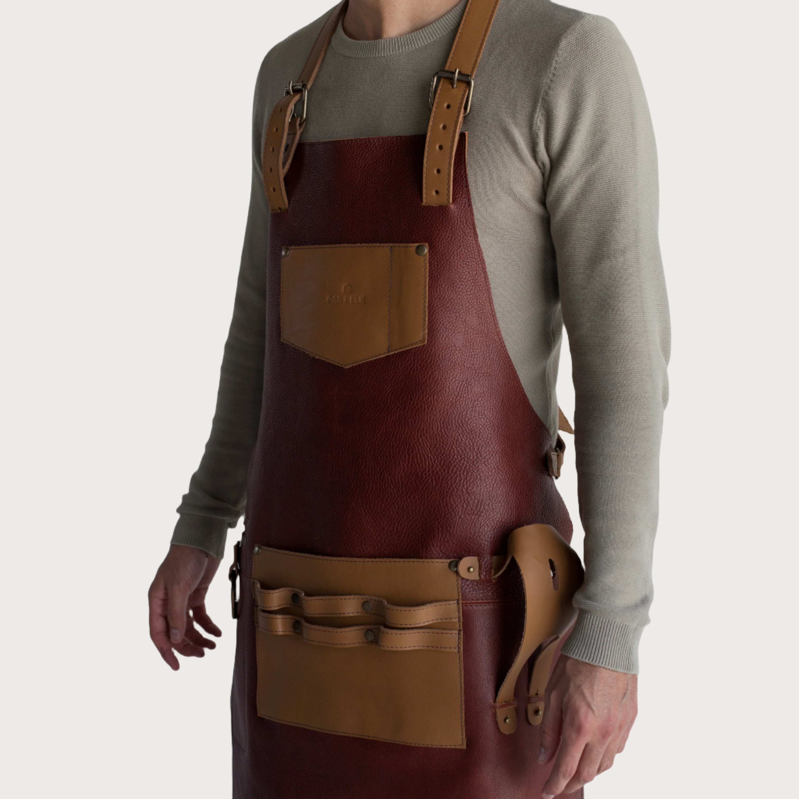Max Leather Apron - OAK & ELK