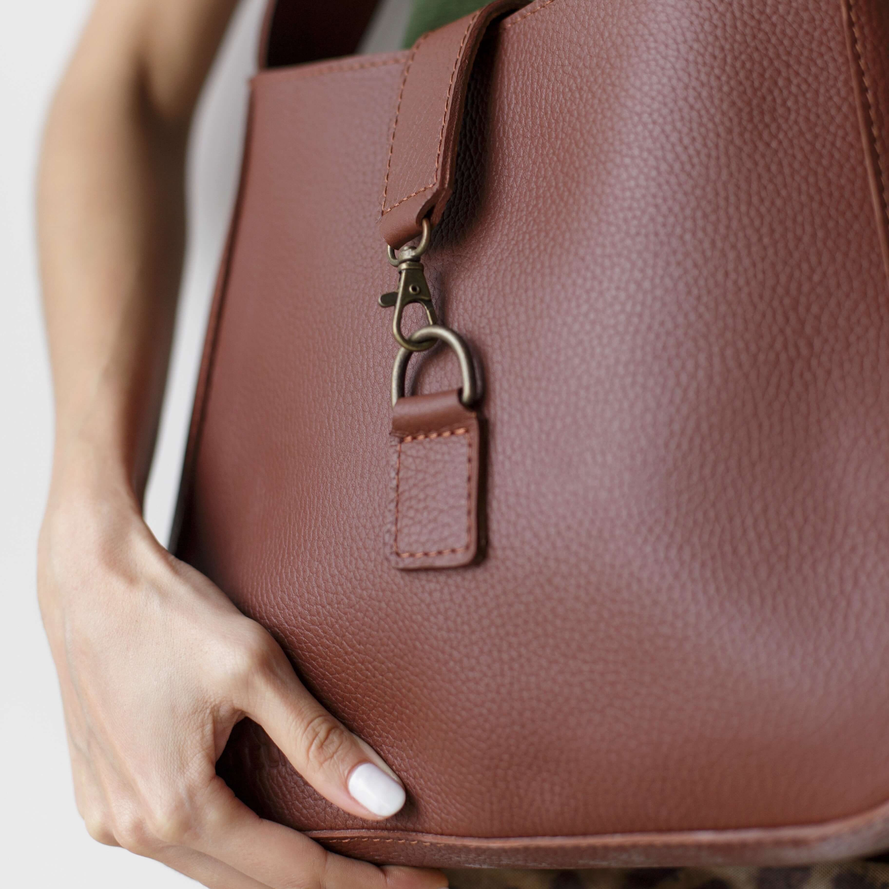 SALE - Paris Leather Shoulder Bag - OAK & ELK